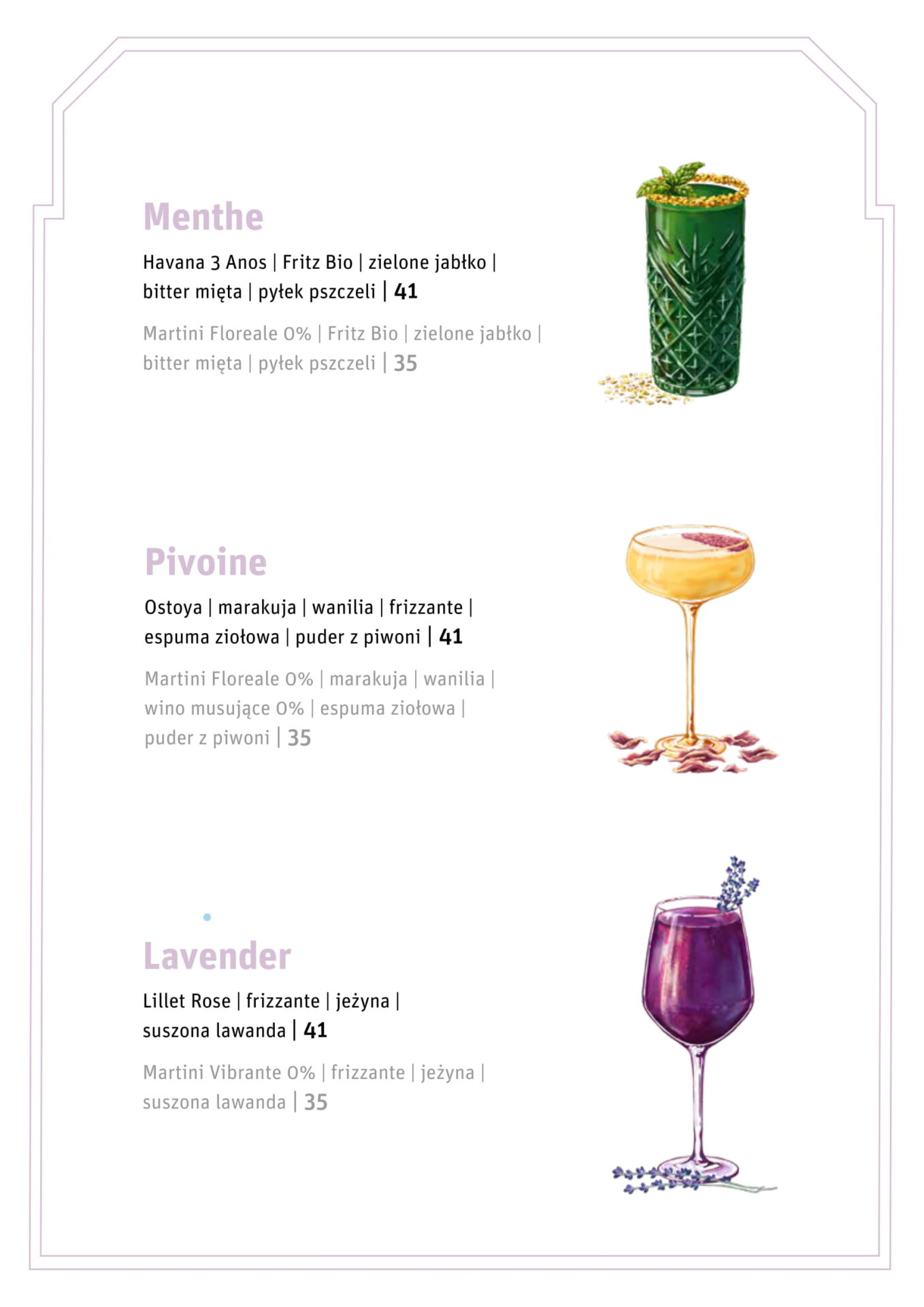 aktualne menu