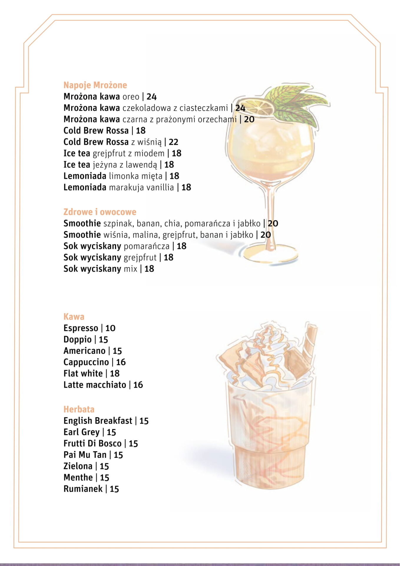 aktualne menu